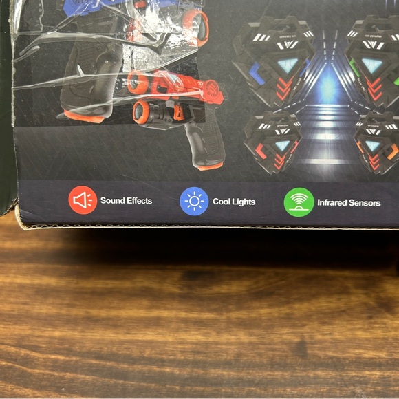 Four Player Laser Tag Gun Set Infrared - Picture 3 of 8